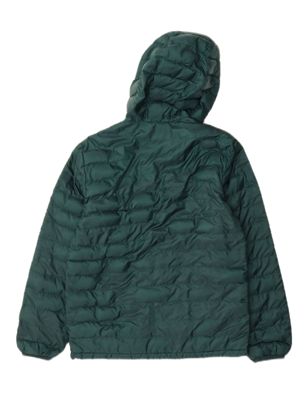 Levi's Mens Hooded Padded Jacket UK 36 Small Green Polyester
