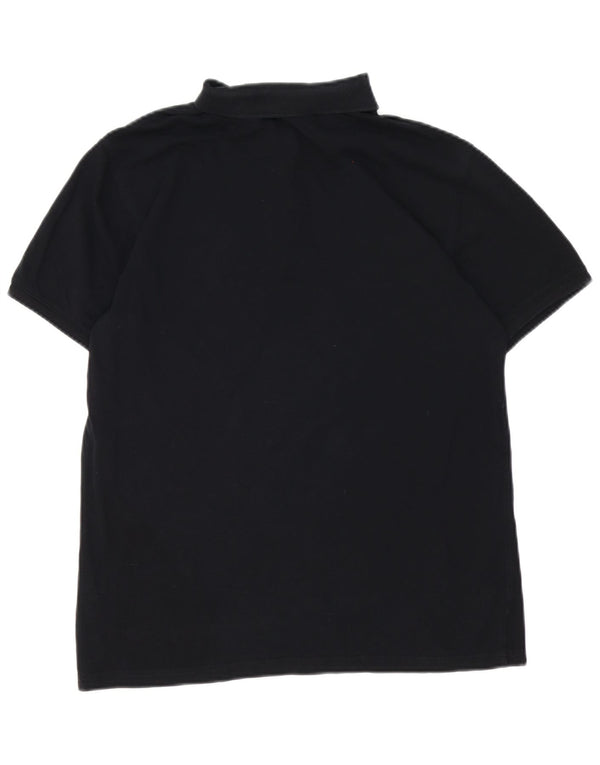 U.S. Polo Assn. Mens Shirt Large Black Cotton