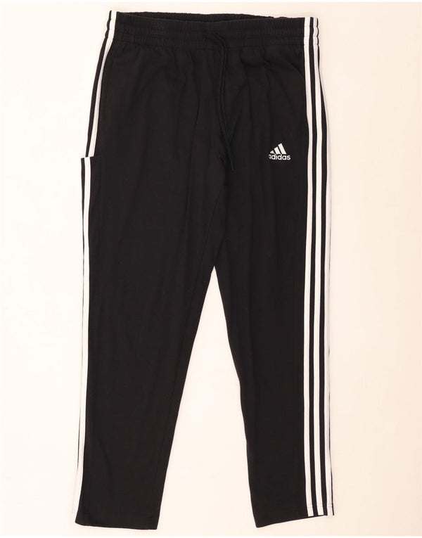 Adidas Mens Tracksuit Trousers XL Black Cotton