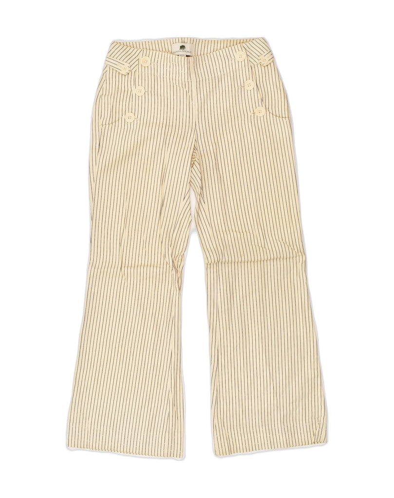 BANANA REPUBLIC Womens Flare Casual Trousers US 2 XS W28 L28 Beige | Vintage Banana Republic | Thrift | Second-Hand Banana Republic | Used Clothing | Messina Hembry 