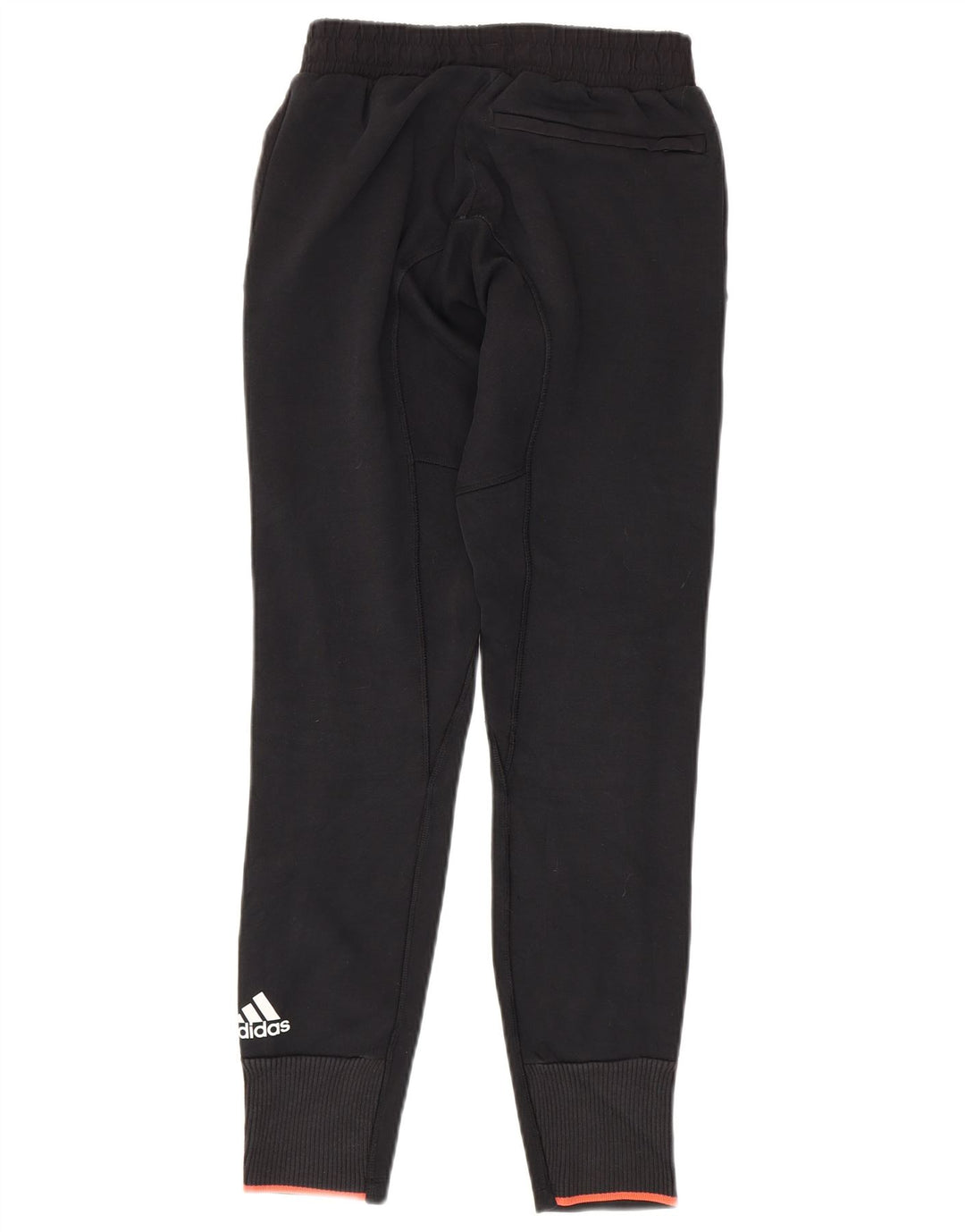 Adidas Womens Tracksuit Trousers Joggers Small  Black Cotton