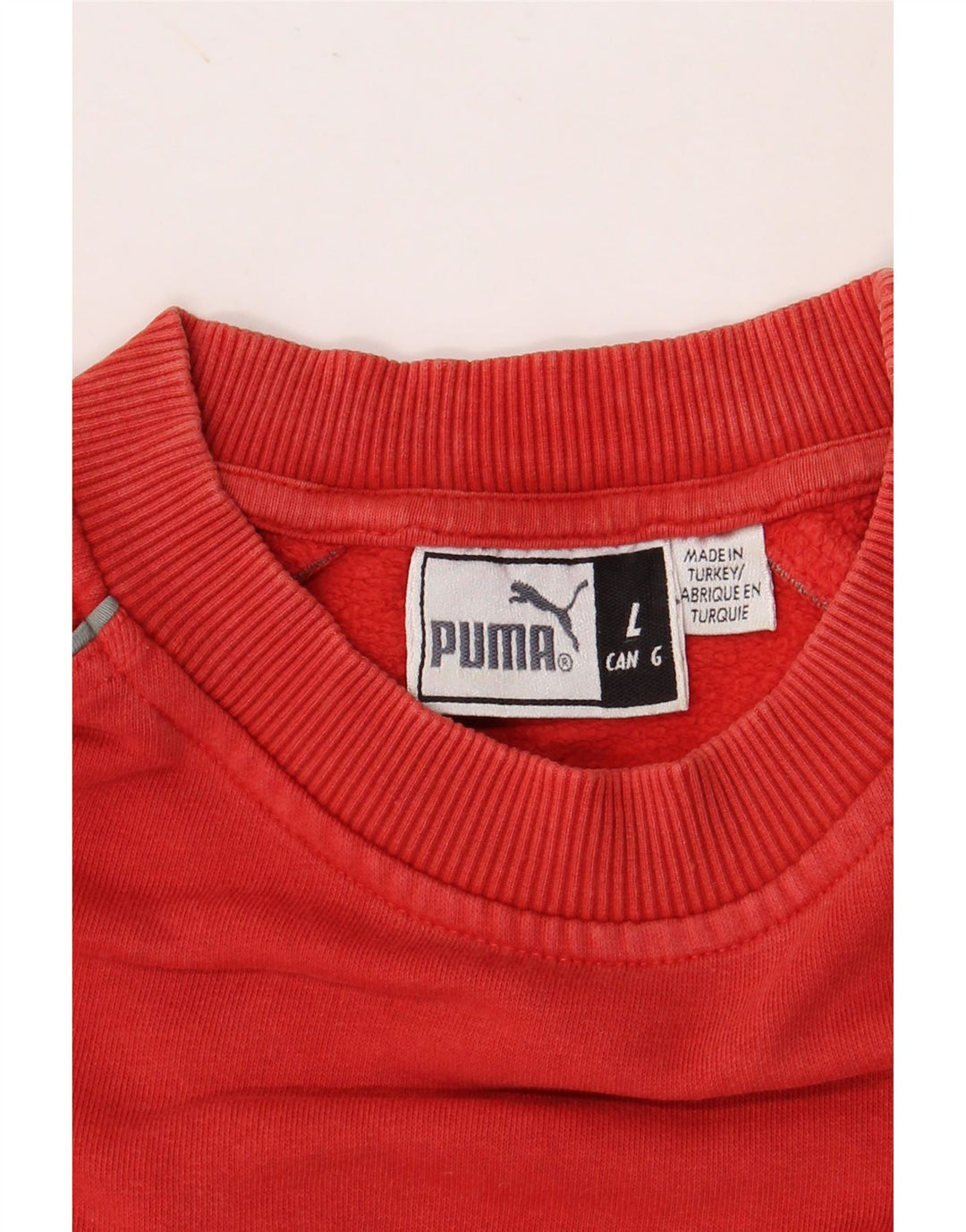 PUMA Mens Graphic Sweatshirt Jumper Large Red