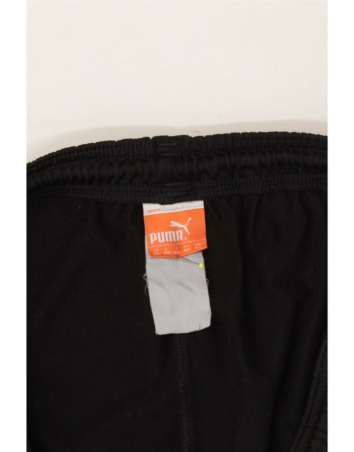 PUMA Mens Tracksuit Trousers Joggers 2XL  Black Vintage Puma and Second-Hand Puma from Messina Hembry 