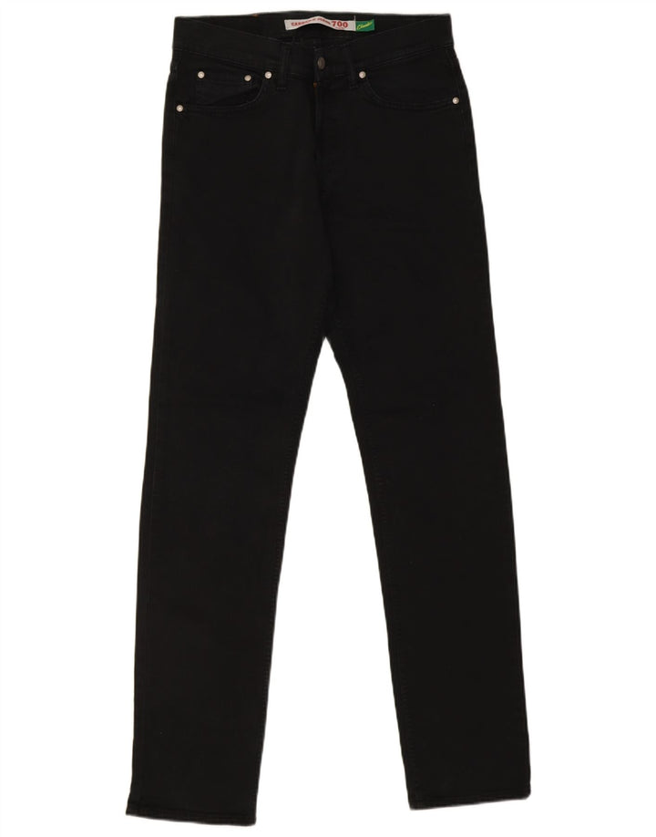 Carrera Mens 700 Straight Jeans W31 L33 Black Cotton