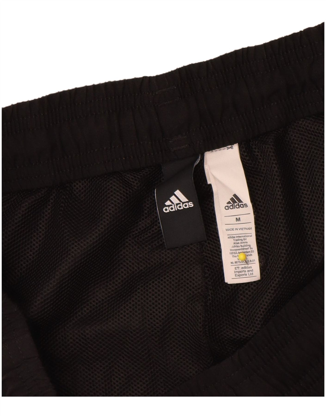 Adidas Mens Graphic Sport Shorts Medium  Black Polyester