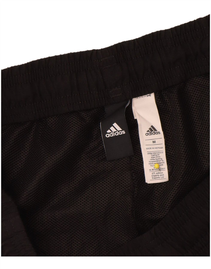 Adidas Mens Graphic Sport Shorts Medium  Black Polyester