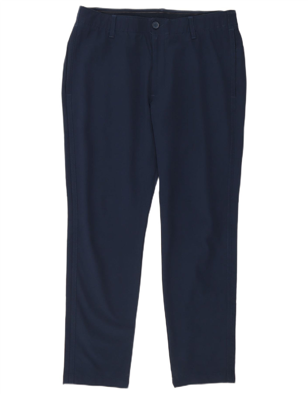 Under Armour Mens Slim Chino Trousers W36 L30 Navy Blue