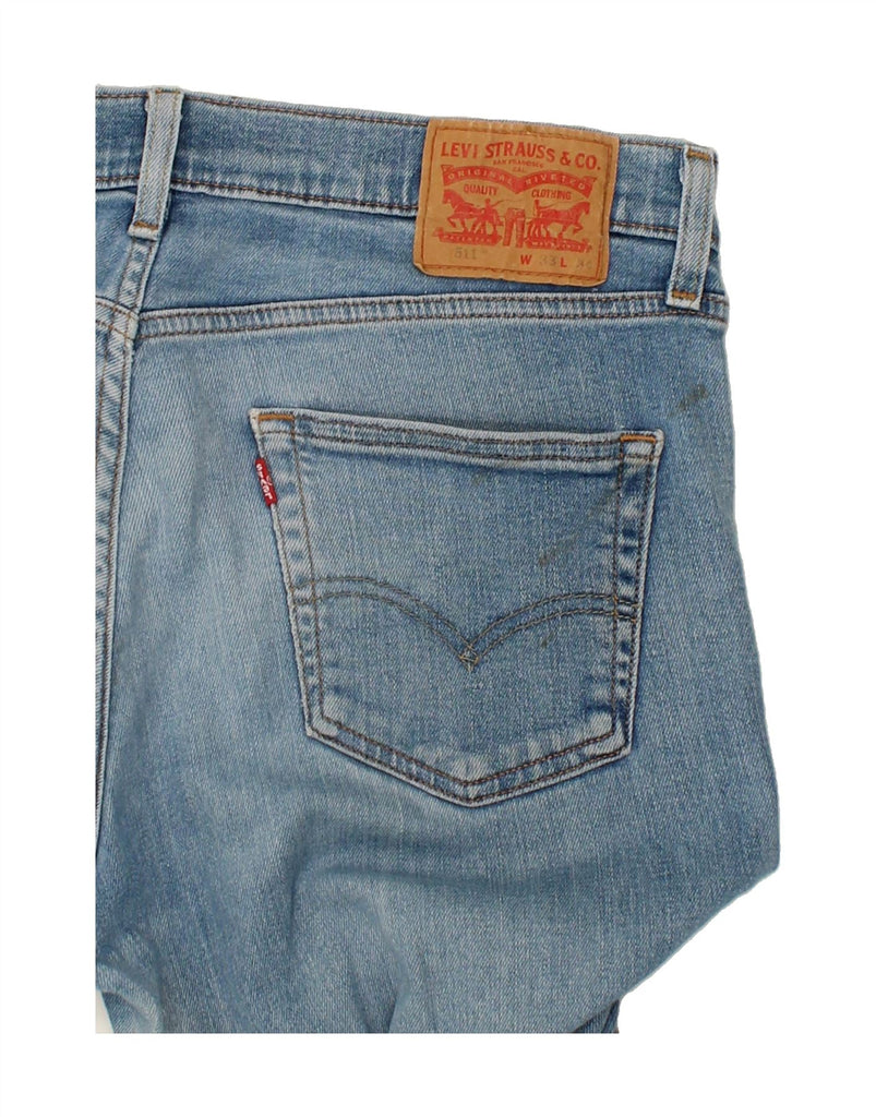 LEVI'S Mens 511 Slim Jeans W33 L34 Blue Cotton Vintage Levi's and Second-Hand Levi's from Messina Hembry 