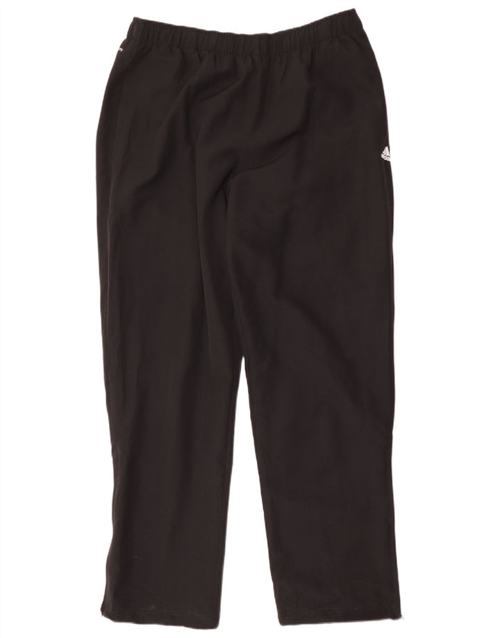 Adidas Mens Climalite Tracksuit Trousers XL  Black Polyester