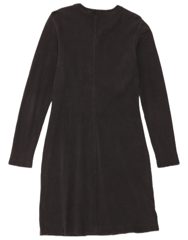 Patagonia Womens Long Sleeve Regular T-Shirt Dress UK 12 Medium Black