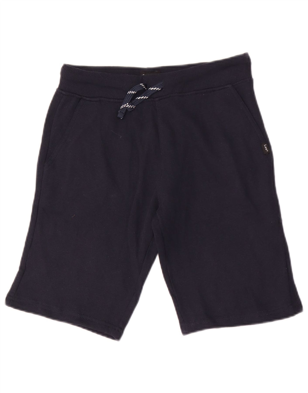 Lee Boys Sport Shorts 14-15 Years Large Navy Blue Cotton