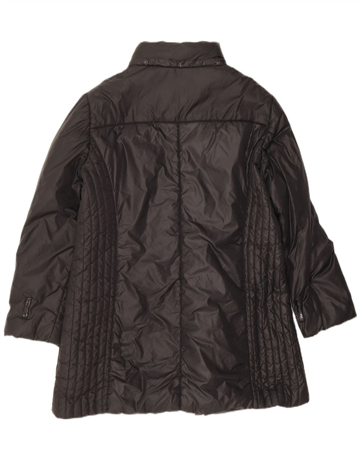 Fiorella Rubino Womens Padded Coat UK 20 2XL Black Polyamide