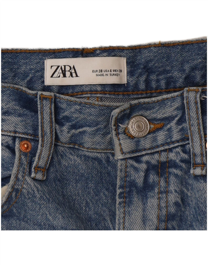 Zara Womens Slim Jeans EU 38 Small W28 L28 Blue Cotton