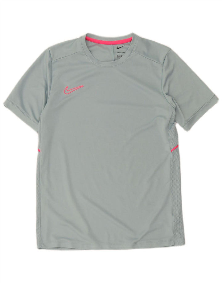 Nike Boys Dri Fit T-Shirt Top 13-14 Years XL Blue