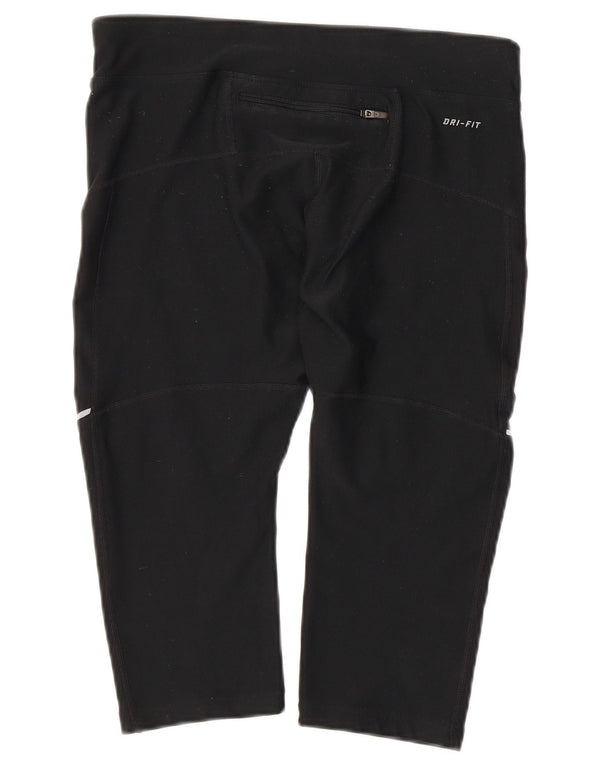 Nike Womens Capri Leggings UK 14 Medium Black Sports