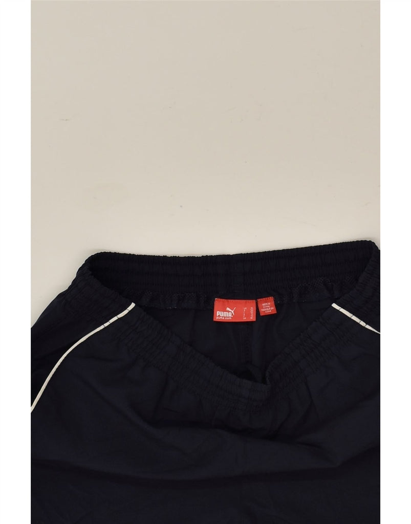 PUMA Boys Sport Shorts 13-14 Years Navy Blue | Vintage Puma | Thrift | Second-Hand Puma | Used Clothing | Messina Hembry 