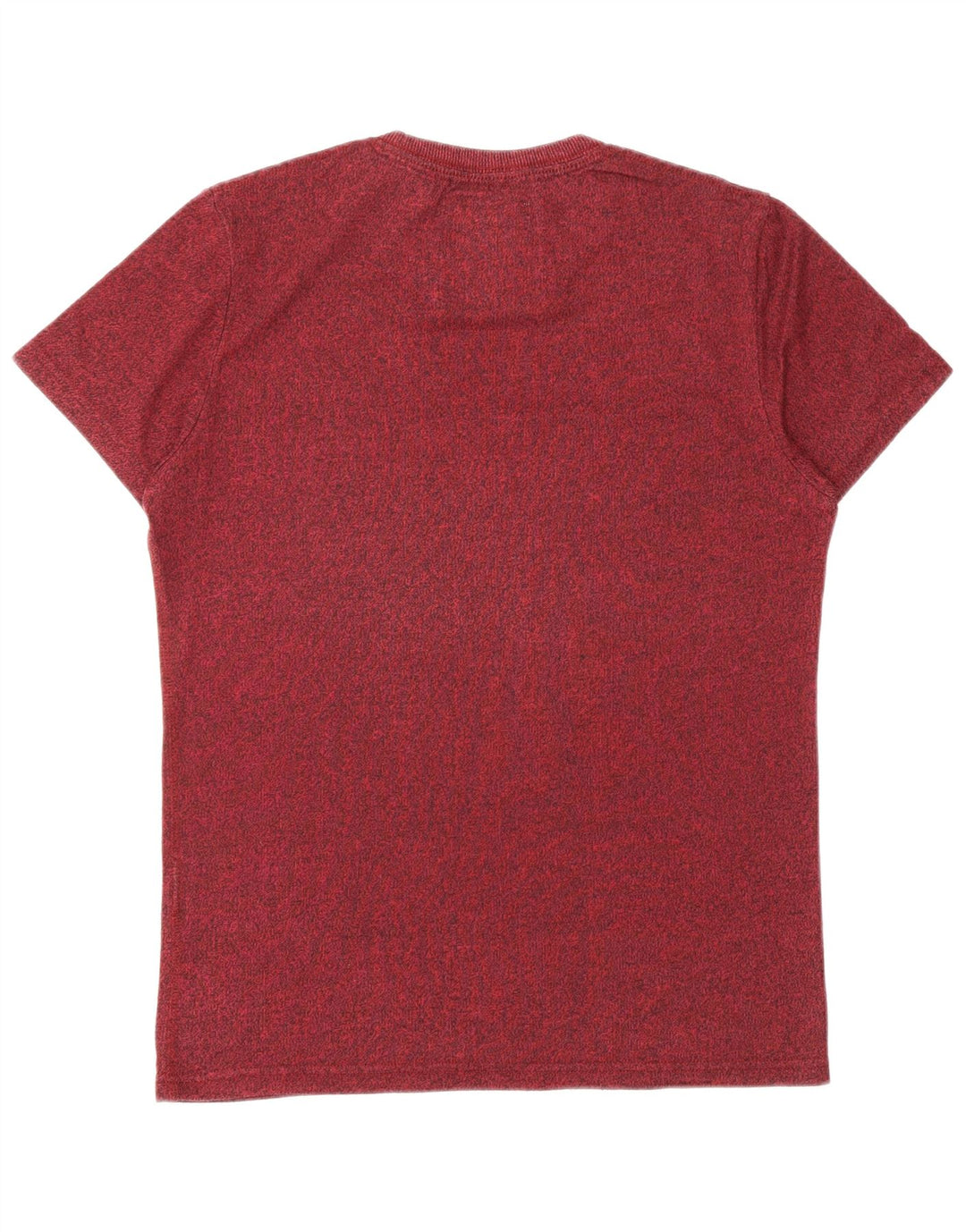 SUPERDRY Mens Graphic T-Shirt Top Medium Maroon