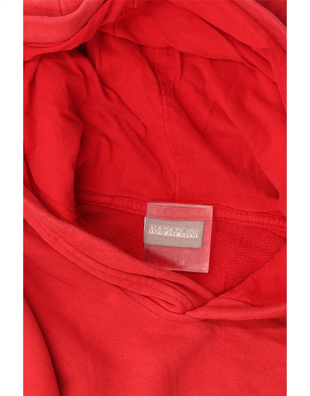 Napapijri Mens Graphic Hoodie Jumper Large Red