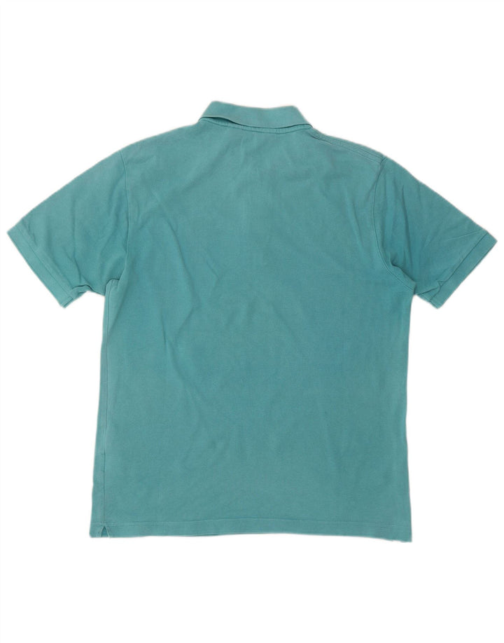Kappa Mens Polo Shirt Medium Blue Cotton
