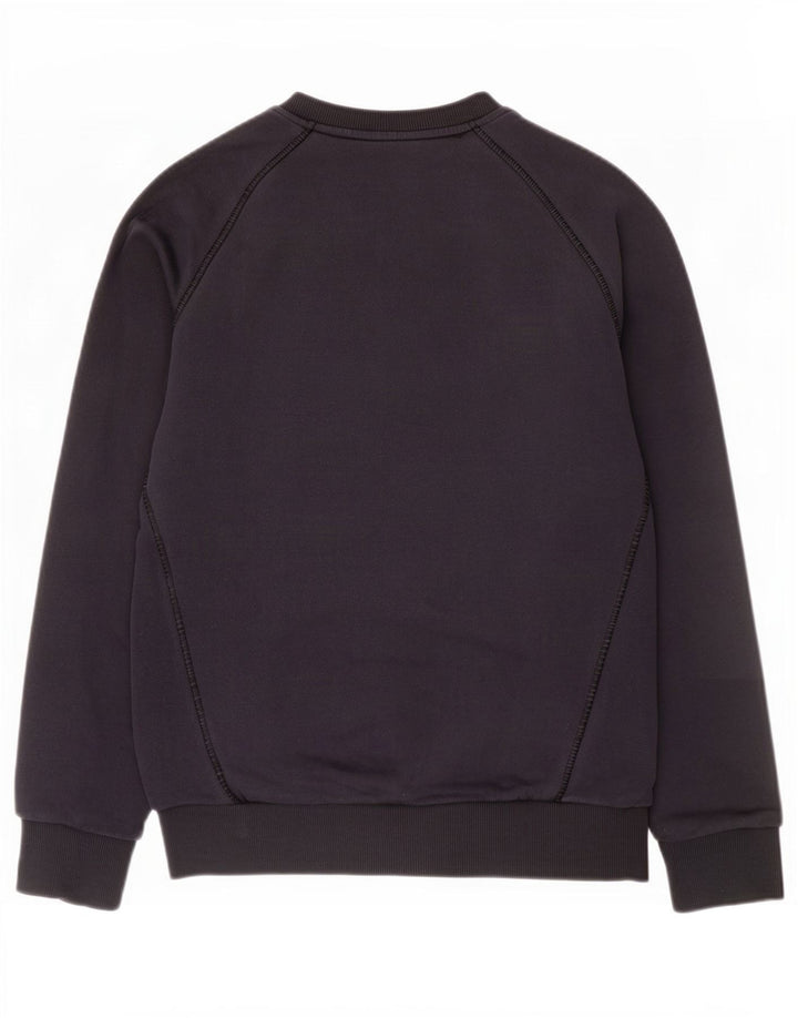 Adidas Mens Graphic Sweatshirt Jumper Small Navy Blue