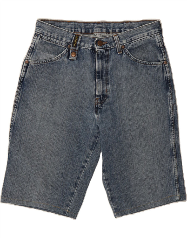 WRANGLER Womens Denim Shorts W29 Medium  Blue Cotton Vintage Wrangler and Second-Hand Wrangler from Messina Hembry 