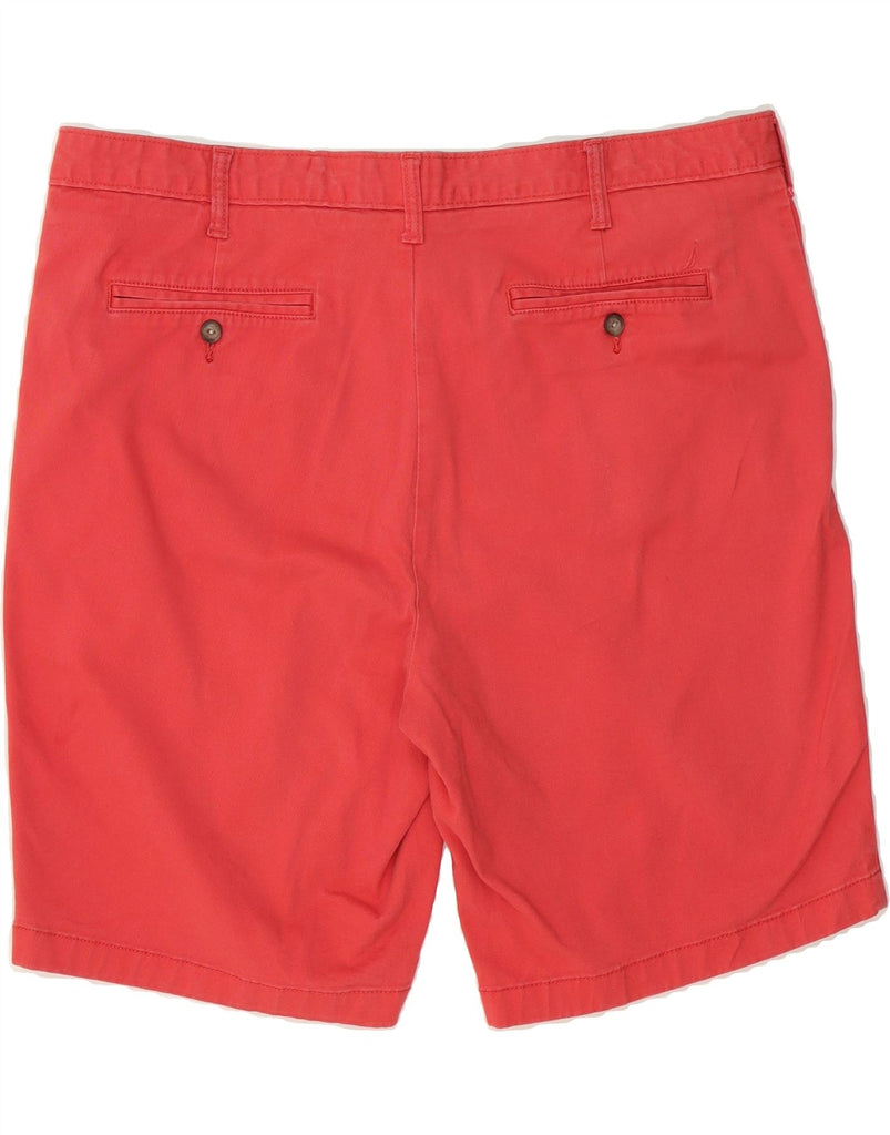 NAUTICA Mens Classic Fit Chino Shorts  W40 XL Red Cotton Vintage Nautica and Second-Hand Nautica from Messina Hembry 