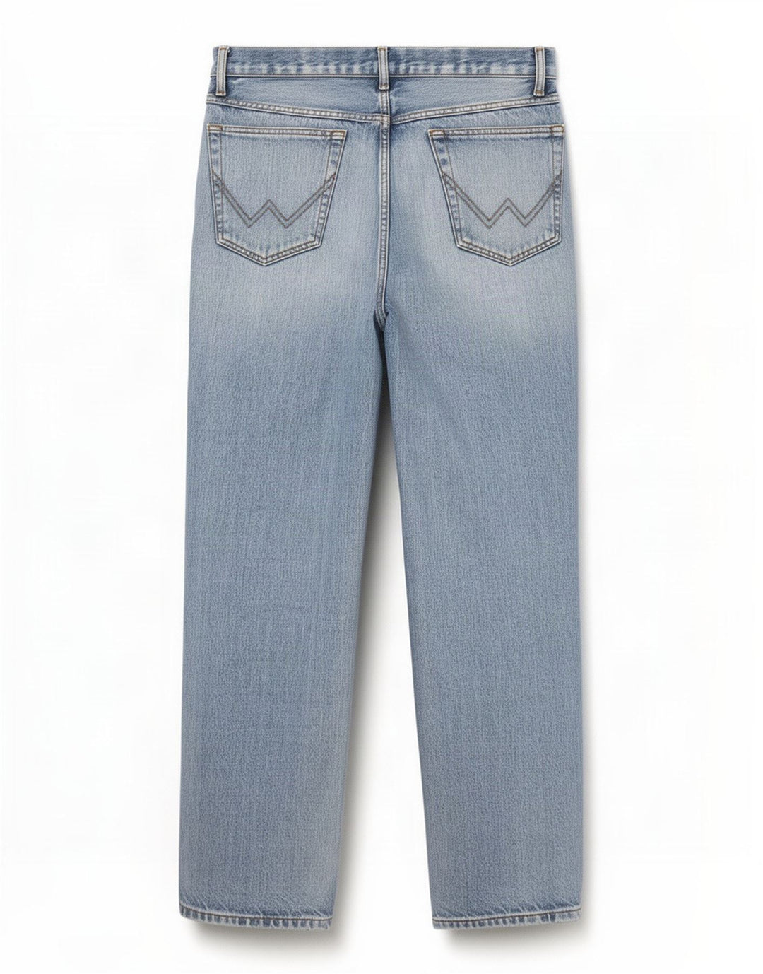 Wrangler Womens Texas Straight Jeans W34 L32 Blue Cotton