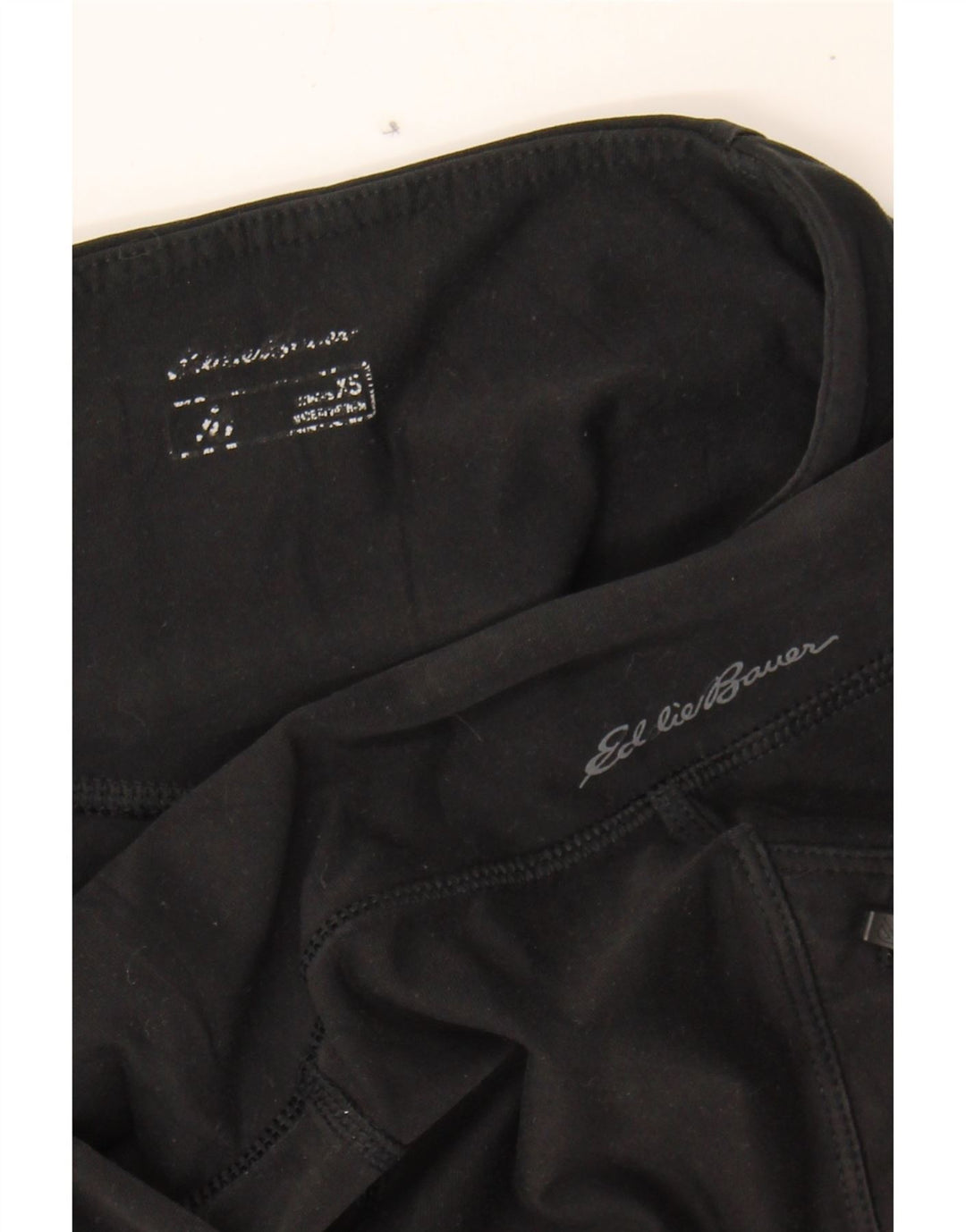 EDDIE BAUER Womens Leggings UK 4 XS  Black Polyester Vintage Eddie Bauer and Second-Hand Eddie Bauer from Messina Hembry 