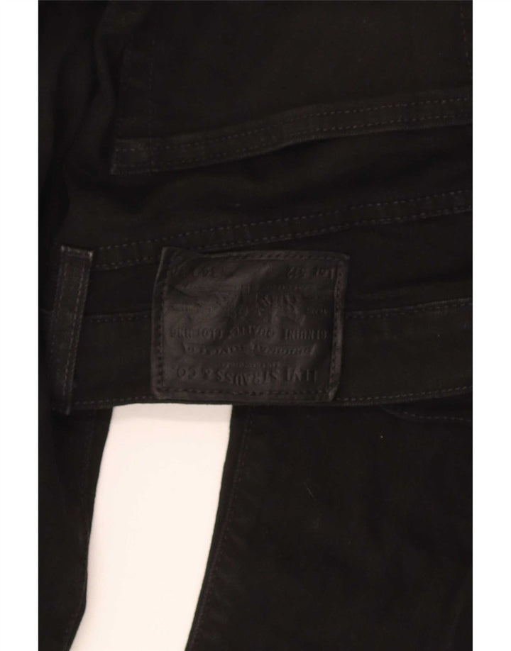 Levi's Womens 512 Slim Tapered Jeans W34 L30 Black