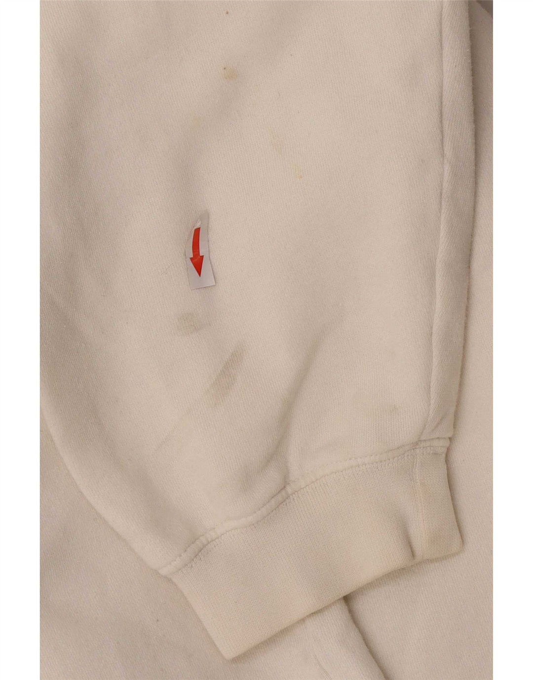 Billabong Mens Loose Fit Hoodie Jumper Medium White Cotton