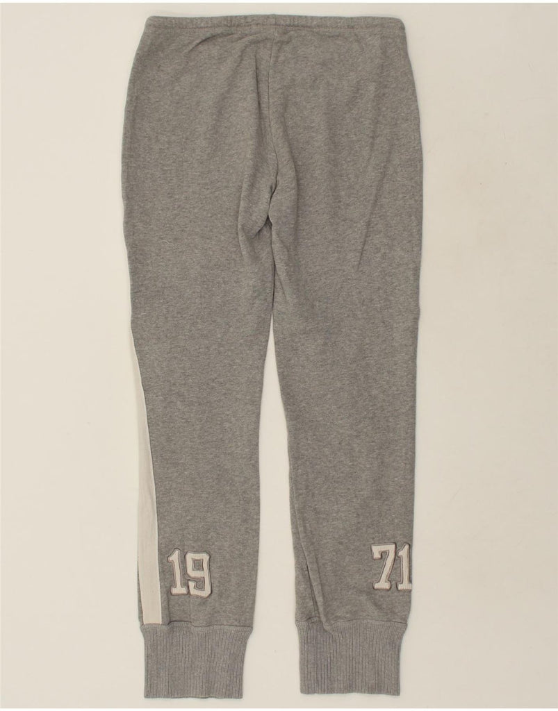 NIKE Womens Graphic Tracksuit Trousers Joggers UK 10/12 Medium Grey | Vintage Nike | Thrift | Second-Hand Nike | Used Clothing | Messina Hembry 