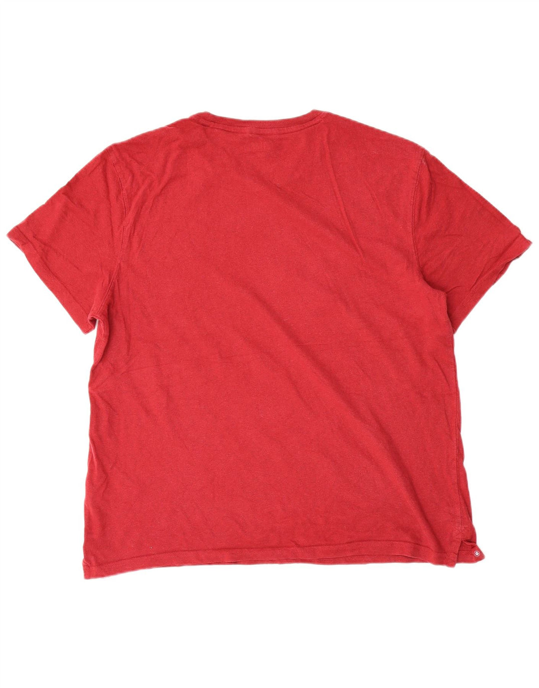 Fat Face Mens Regular T-Shirt Top Large Red Cotton