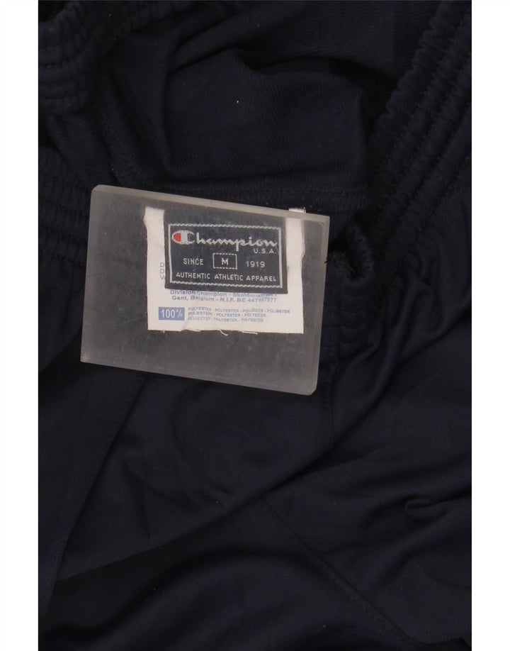 Champion Mens Tracksuit Trousers Medium Navy Blue Polyester
