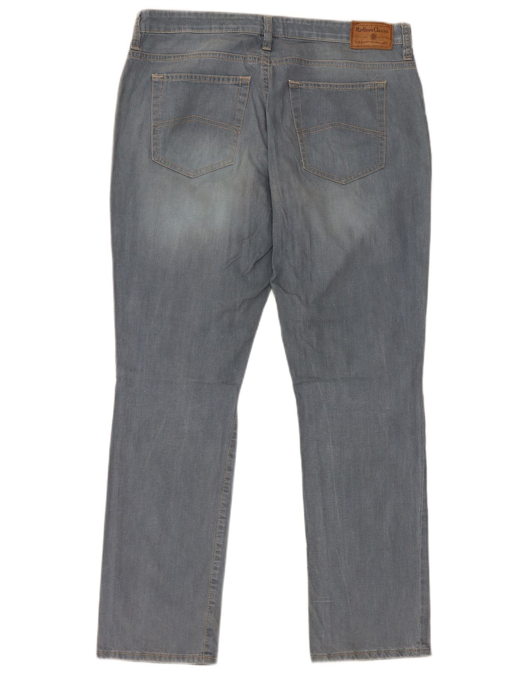 Marlboro Classics Mens Slim Jeans W32 L29 Blue Cotton