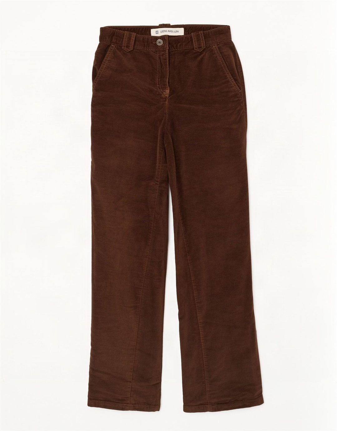 Gap Womens Stretch Bootcut Velour Casual Trousers W30 L30 Brown