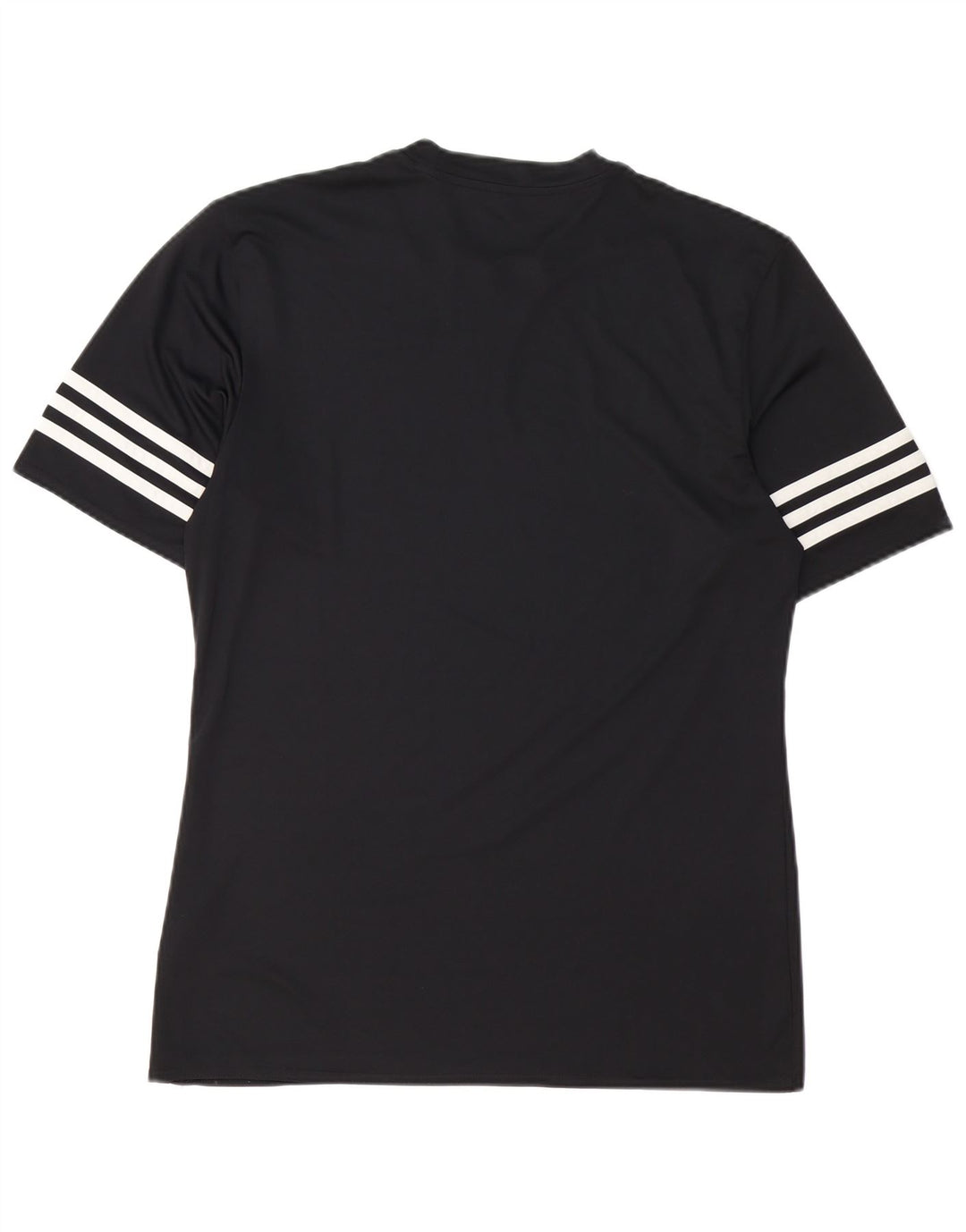 Adidas Mens Climalite T-Shirt Top Medium Black Polyester