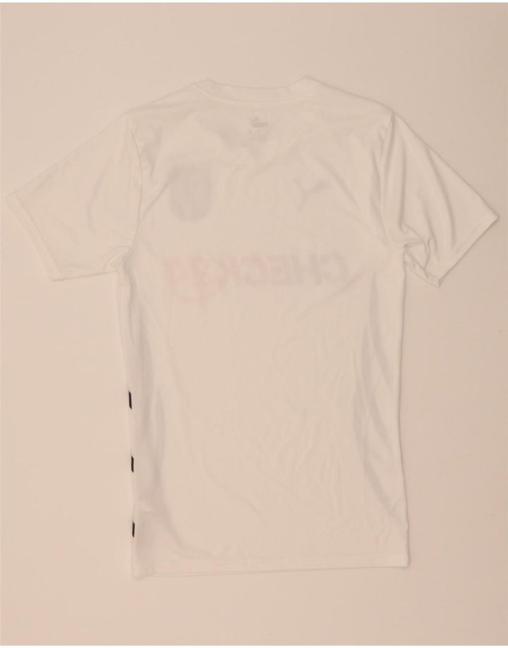 Puma Mens Deutshland Graphic T-Shirt Top XS White Polyester