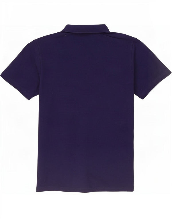 Puma Mens Polo Shirt Medium Navy Blue Cotton