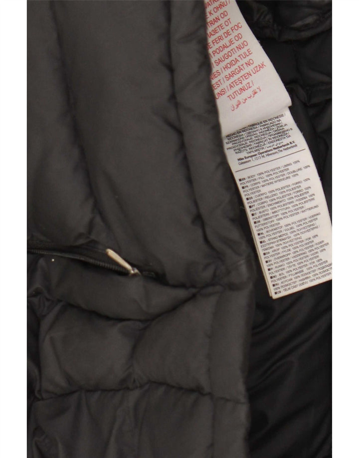 Nike Boys Padded Gilet 12-13 Years Large Black Polyester