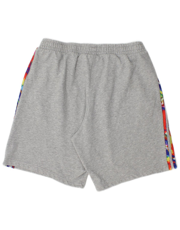 Adidas Mens Sport Shorts XL  Grey Flecked Cotton
