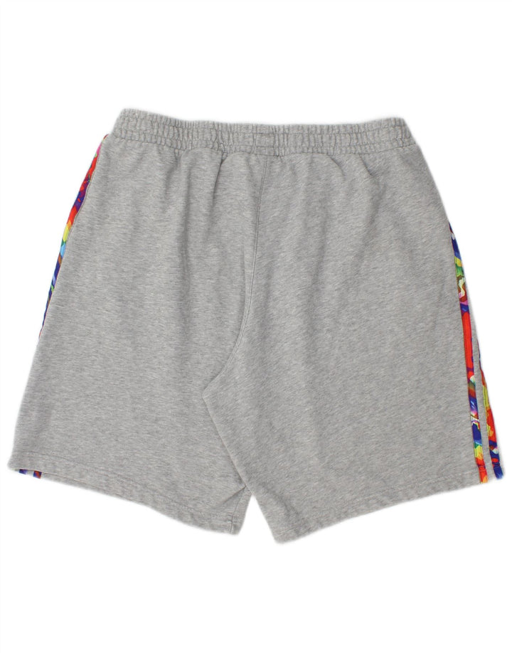 Adidas Mens Sport Shorts XL  Grey Flecked Cotton