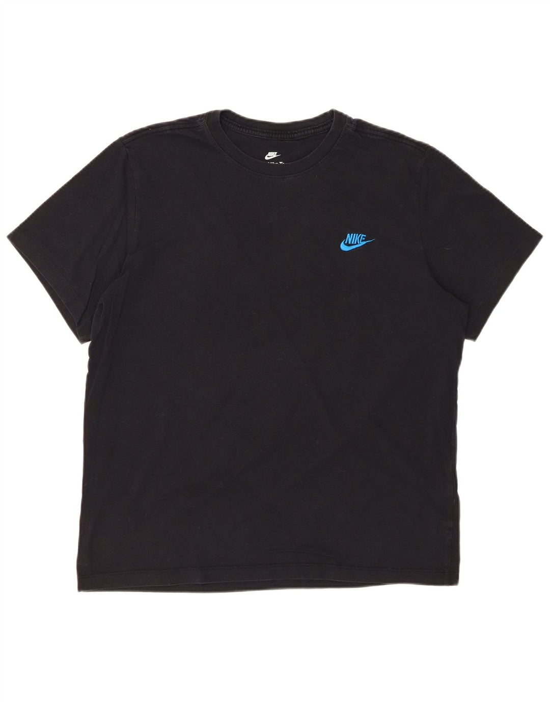 NIKE Mens T-Shirt Top Large Black