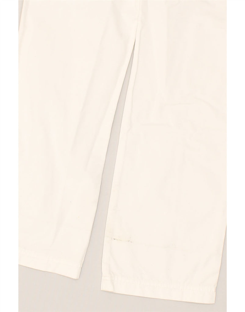 DOLCE & GABBANA Girls Straight Casual Trousers 13-14 Years W26 L27 White | Vintage Dolce & Gabbana | Thrift | Second-Hand Dolce & Gabbana | Used Clothing | Messina Hembry 