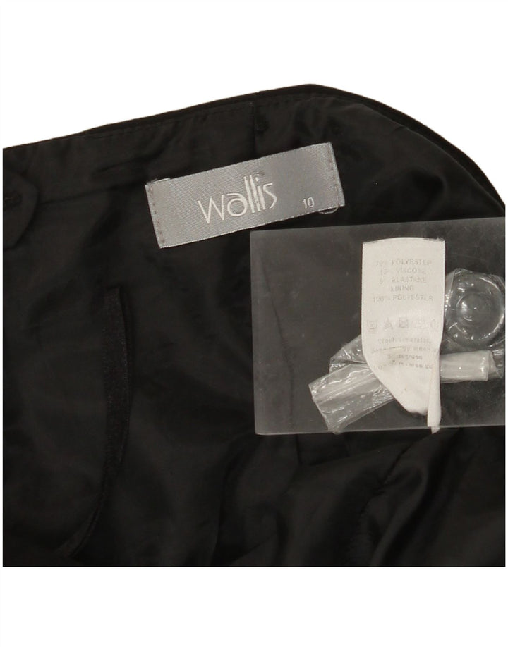 WALLIS Womens Pencil Skirt UK 10 Small W30 Black Polyester
