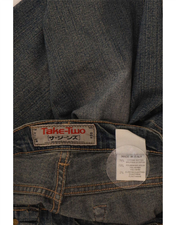 Take Two Womens Straight Jeans Size 27 W27 L30 Blue Cotton