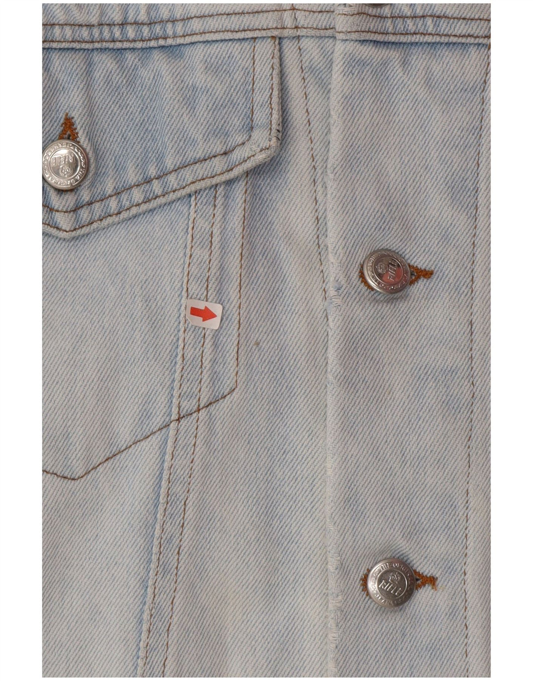 Rifle Womens Oversized Denim Jacket UK 18 XL Blue