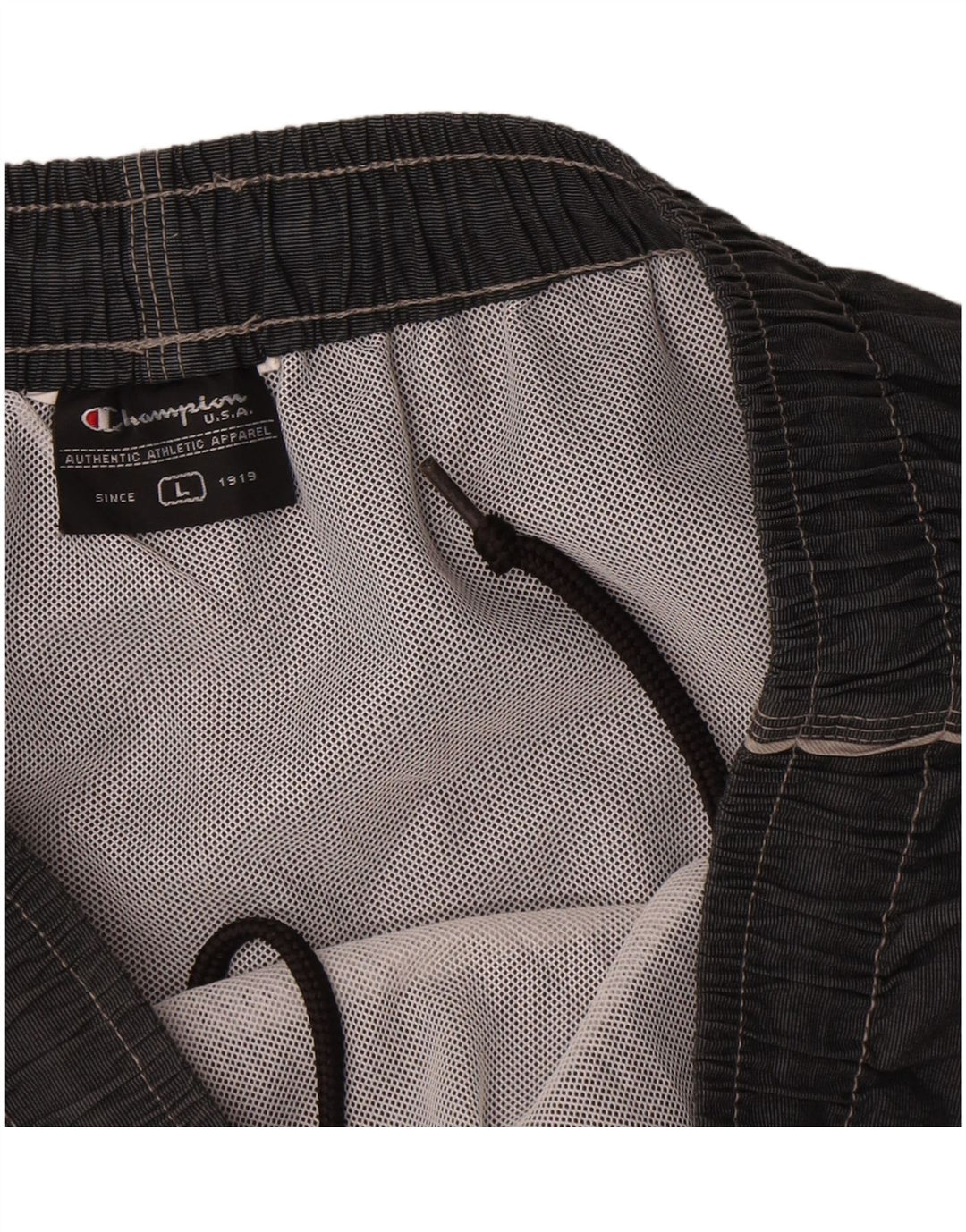 Champion Mens Swimming Shorts Large  Grey