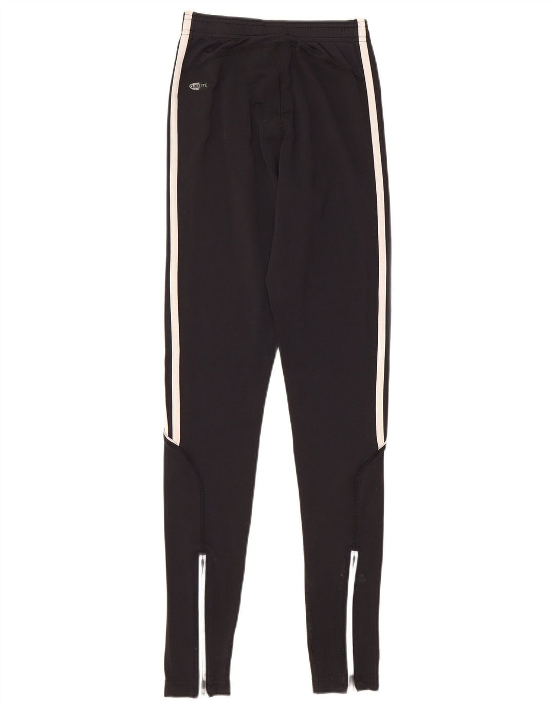 ADIDAS Womens Climalite Tracksuit Trousers UK 10 Small Black Polyamide