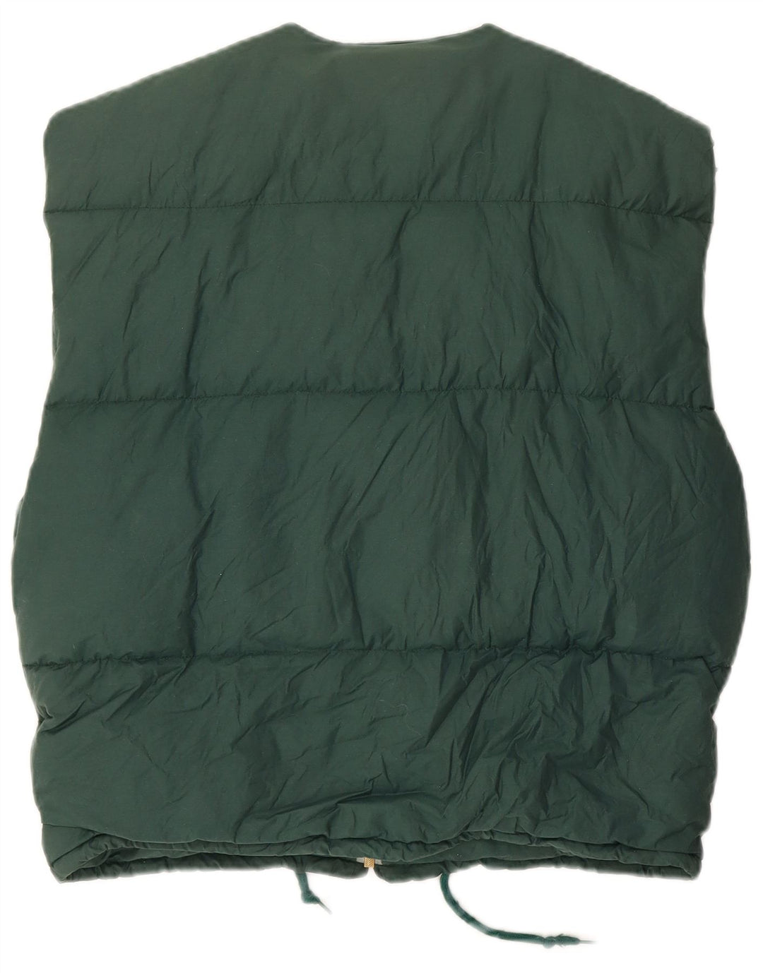 Martin's Womens Liner Padded Gilet UK 14 Medium Green Cotton