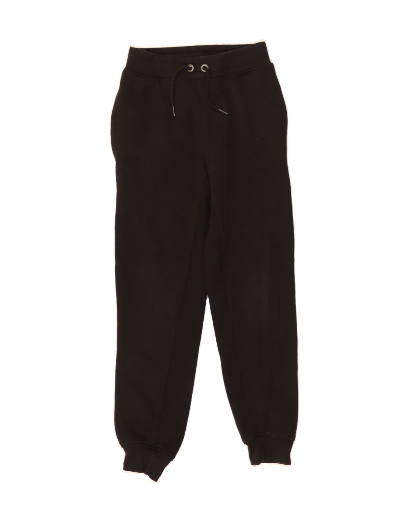 KANGAROO POO Boys Tracksuit Trousers Joggers 9-10 Years Black